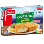 Croquettes de poisson pan� msc ail et fines herbes findus - la boite de 6 croquettes