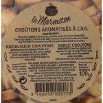 Crotons aromatiss  l'ail le marmiton - le sachet de 100g