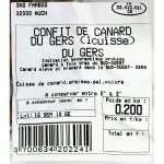 Cuisse de canard confite du gers - le paquet de 1 cuisse - 200 g Cuisse de canard confite du gers - le paquet de 1 cuisse - 200 g