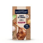 Cuisse de canard confite montfort - la barquette de 400g