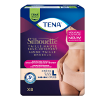 Culottes fuites urinaires taille l beige silhouette tena - la boite de 8 culottes