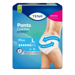 Culottes incontinence pants protect + taille l tena - le paquet de 8 culottes