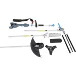 Dbroussailleuse + taille - haie + lagueuse tlscopique 4 - en - 1 sans fil 20v carrefour