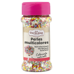D�cors � parsemer perles multicolores en sucre la pateliere - le flacon de 80g