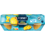 Dlice d'ananas sans sucre ajouts saint mamet - le paquet de 6x120g