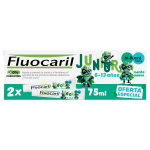 Dentifrice enfant 6 - 13 ans bi - fluor menthe douce frais et non piquant fluocaril - le lot de 2 tubes ...