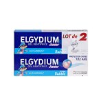 Dentifrice enfant 7 - 12 ans protection caries go�t bubble elgydium - les 2 tubes de 50 ml