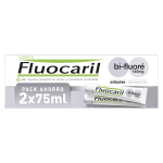 Dentifrice blancheur bi - fluor fluocaril - le lot de 2 tubes de 75ml