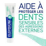Dentifrice gel dents sensibles fluorinol elgydium - le tube de 75ml