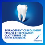 Dentifrice protection complte soulage la sensibilit dentaire sensodyne - le lot de 2 tubes de 75 ml ...