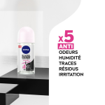 D�odorant bille anti - transpirant black&white original nivea - le roll - on