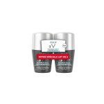 Dodorant roll - on homme anti - transpirant anti - traces 72h vichy laboratoires - le lot de 2 flacons ...