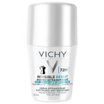 Dodorant roll - on homme anti - traces efficacit 72h invisible resist vichy laboratoires - le flacon ...