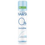 Dodorant spray anti - traces blanches 0% alcool invisible narta - le flacon de 200ml