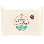 D�odorant lingettes femme 48h voyage peau sensible roge cavailles - le sachet de 15 lingettes