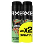 D�odorant spray anti - transpirant jungle fresh axe - le lot de 2 sprays
