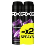 D�odorant spray homme 48h fra�cheur parfum provocation axe - le lot de 2 sprays