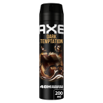 D�odorant spray homme anti - odeur fra�cheur chocolat dark tempation 48h axe - le spray de 200ml