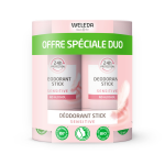 D�odorant stick femme peau sensible sans parfum weleda - le lot de 2x50g