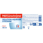 Dsinfectant solution aqueuse d'eosine mercurochrome - le flacon de 100ml