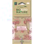 Désodorisant plaquette framboise bio auto nature - le désodorisant Désodorisant plaquette framboise bio auto nature - le désodorisant