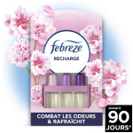 Désodorisant recharge electrique fleur naissante febreze - le lot de 3 désodorisants Désodorisant recharge electrique fleur naissante febreze - le lot de 3 désodorisants