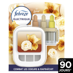 Désodorisant souffle précieux febreze - le diffuseur et 3 recharge Désodorisant souffle précieux febreze - le diffuseur et 3 recharge