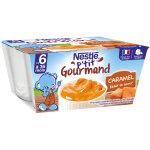 Dessert bb ds + 6 mois, caramel p'tit gourmand - 4 pots de 100 g