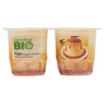 Desserts flan caramel bio carrefour bio - les 4 pots de 125g