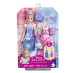 Disney dolls cendrillon et tenues mattel - la boite