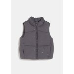 Doudoune fille anthracite sans manches 3 - 4 ans tex