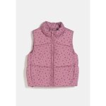 Doudoune fille rose sans manches 3 - 4 ans tex