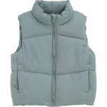 Doudoune fille vert sans manches 4 - 5 ans tex
