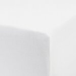 Drap housse blanc 100% coton 160x200 cm uni coton tex home - le drap housse