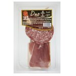 Duo jambon sec - rosette saloir du perigord - la barquette de 200g