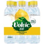 Eau plate aromatise citron zest volvic - le pack de 6 bouteilles de 50cl