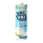 Eau de coco 100% pure vaivai - la brique de 1l