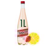 Eau gazeuse aromatisée citron fraise bulles de fruits badoit - la bouteille de 1l Eau gazeuse aromatisée citron fraise bulles de fruits badoit - la bouteille de 1l