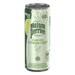 Eau gazeuse aromatis�e citron vert maison perrier forever - le pack de 6 canettes de 33cl