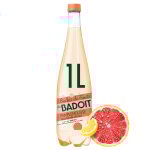 Eau gazeuse aromatisée pamplemousse citron vert bulles de fruits badoit - la bouteille de 1l Eau gazeuse aromatisée pamplemousse citron vert bulles de fruits badoit - la bouteille de 1l