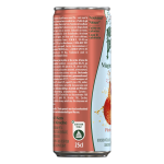 Eau gazeuse aromatise pche cerise maison perrier - le pack de 4 canettes de 25cl