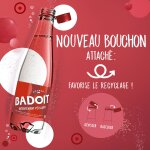 Eau minrale gazeuse naturelle intensment ptillante badoit - le pack de 6 bouteilles de 50cl