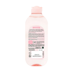 Eau micellaire eau de rose tout en 1 peaux ternes garnier - le flacon de 400ml