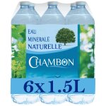 Eau min�rale naturelle plate chambon - le pack de 6 bouteilles de 1, 5l
