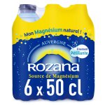 Eau min�rale naturelle gazeuse finement p�tillante rozana - le pack de 6 bouteilles de 50cl