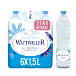 Eau min�rale naturelle plate wattwiller - le pack de 6 bouteilles de 1, 5l