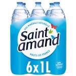 Eau minrale naturelle plate saint amand - le pack de 6 bouteilles de 1l
