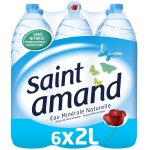 Eau minrale naturelle plate saint amand - le pack de 6 bouteilles de 2l