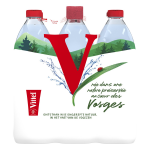 Eau minrale naturelle plate vittel - le pack de 6 bouteilles de 1l