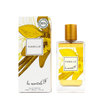 Eau de parfum femme vanille naturel les essentiels - le flacon de 80ml